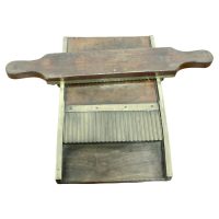 Antique Wood %26 Brass Pill Roller from a Pharmacy Apothecary