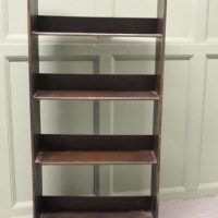 Art Deco 5 Shelf Open Book Case