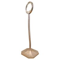 Art Deco Chrome Desk Top Magnifying Glass