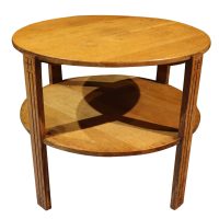Art Deco Oak Coffee Table