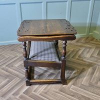 Art Deco Oak Monks Bench Coffee Table