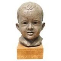 Artist’s Model Bust of a Very Young Smiling Boy