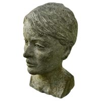 Artist’s Model Bust of a Well Weathered Head, not signed