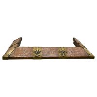 Arts %26 Crafts Victorian Brass and Copper Fender