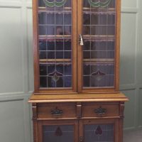 Arts and Crafts Golden Oak Bookcase