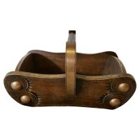 Arts and Crafts Oak Basket A very attractive piece of Arts and Craf