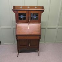 Arts & Crafts Golden Oak Stained Glass Students Bureau