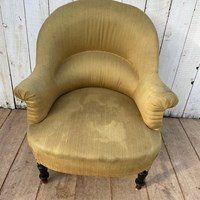 Antique French Tub Chair