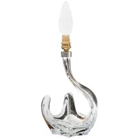 Baccarat Crystal Swimming Swan Shaped Lamp