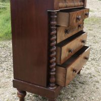 BIG Victorian Mahogany Chest of Drawers, Scotch Chest