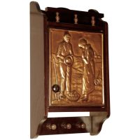 Bretton Arts %26 Crafts Copper Cloakroom Wall Cabinet