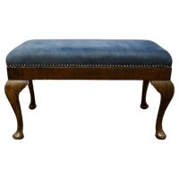 Cabriole Leg Velvet Window Stool This is a good Sturdy Stool
