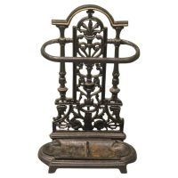 Cast Iron Walking Stick Stand or Umbrella Stand A charming piece