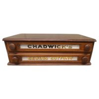 Chadwick’s Sewing Cottons Haberdashery Display Case