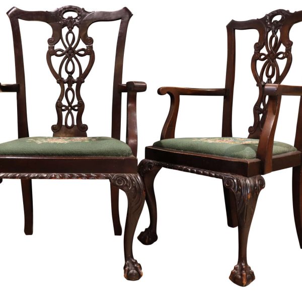 Chippendale Style Carver Chairs