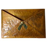 Copper Envelope, Arts and Crafts Letter Rack A super piece