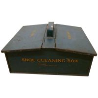 Dark Green Garrison Shoe Cleaning Tin