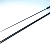 EBONY &amp; SILVER WALKING STICK SWORD STICK