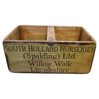 Decorative Re Painted 19th Century Wine Box, Trug