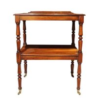 Early 19th Century Mahogany Two-Tier Reading Table / Side Table, circa 1820