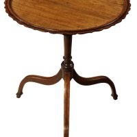 Early 19th Century Regency Mahogany Wine Table with Pie Crust Top, c.1810–1820