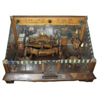 Early 20th Century American Prisoner Art Diorama Monkey Saloon Bar ‘B