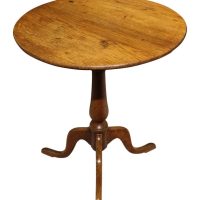 Early Georgian Elm Tripod Occasional Table, Circa 1750