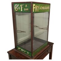 Edwardian Fry’s Counter Top Shop Display Cabinet
