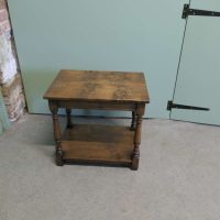 Elm Joint Table with Undertier This is a good Elm Joint or Joined Table