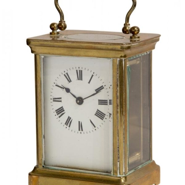 Enamel Dial French 8 Day Carriage Clock