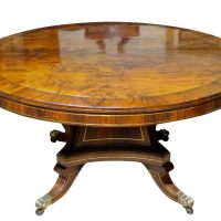 English Regency Centre Table