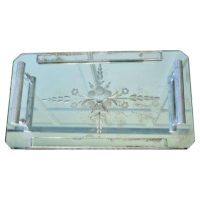Etched Art Deco Venetian Mirror Tray