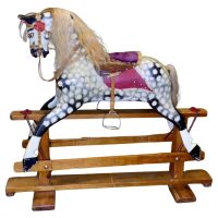Extra Large Size Collinson Rocking Horse A handsome Dapple Grey