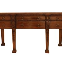 Fine 19th Century Mahogany Side Table in the Chippendale Manner