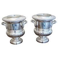 Fine Pair of Campana Style Wine Coolers, Champagne Ice Buckets