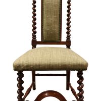 Fine Victorian Walnut Child’s Barley Twist Chair c.1860