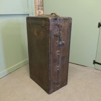 Fitted American Steamer Trunk or Cabin Wardrobe, by Seaward A Superb piece of history