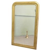French 19th Century Louis Philippe Gold Mirror