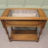 French Arts and Crafts Golden Oak, Lined Jardinière The planter is made in Oak