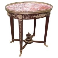 French Empire Style Oval Centre Table