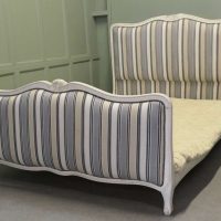 French Upholstered Double Bed