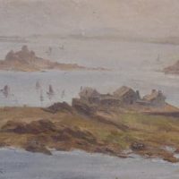 &#8216;En Plein Air&#8217; Impressionist Seascape Study