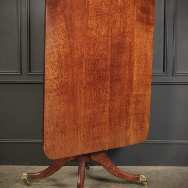 Regency Oak Tilt Top Table