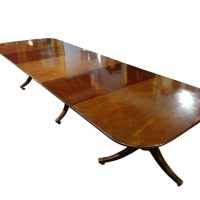 George III Cuban Mahogany Dining Table