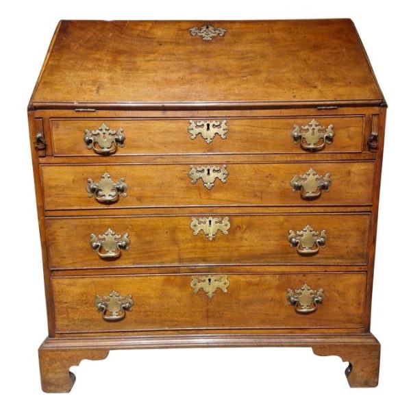 George III Mahogany Bureau