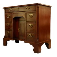 George III Mahogany Kneehole Desk, Circa 1780