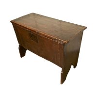 Georgian 5 Plank Oak Coffer