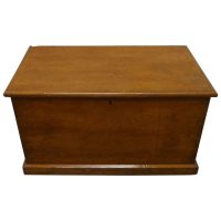 Georgian Golden Finish Oak, Pine Blanket Chest