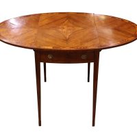 Georgian Kingwood and Satinwood Banded Pembroke Table, Circa 1800