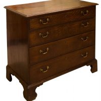 Georgian Oak chest of drawers